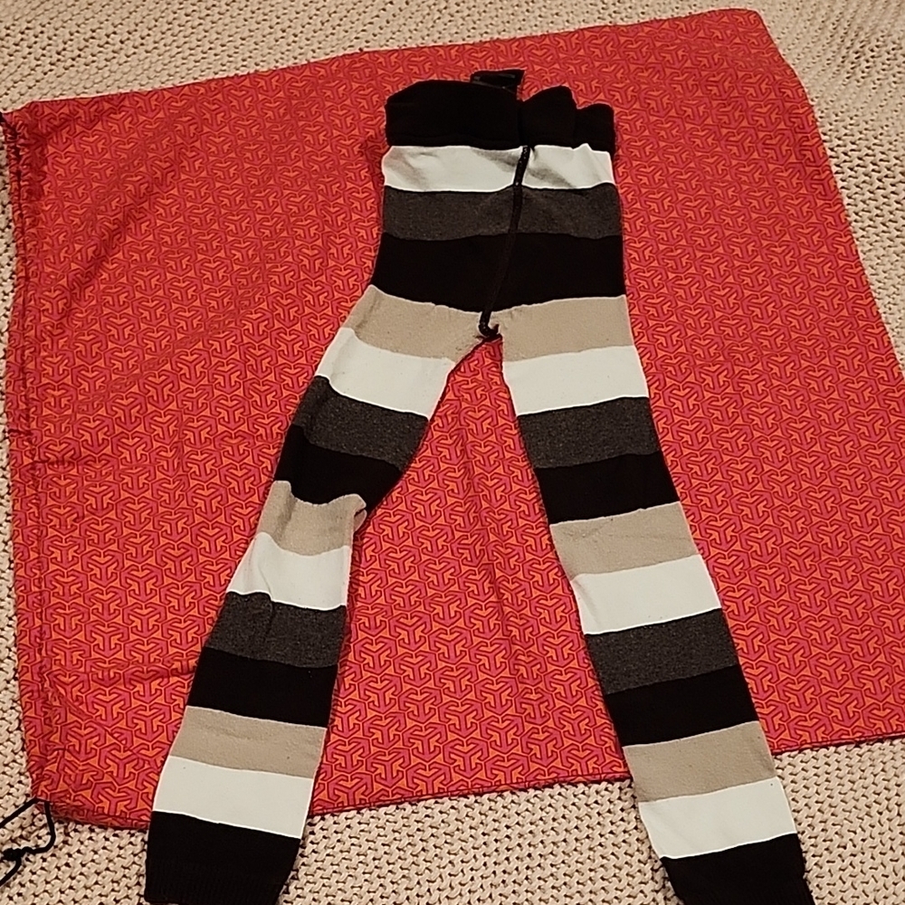 H&M Dark Brown Knit Fabric Legging 2-4Y